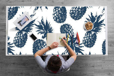 Skrivbordsunderlägg Grå ananas