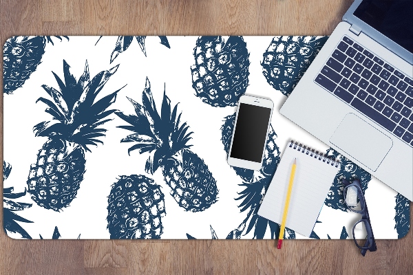 Skrivbordsunderlägg Grå ananas
