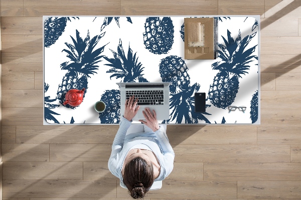 Skrivbordsunderlägg Grå ananas