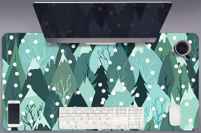 Skrivbordsunderlägg Frostiga berg