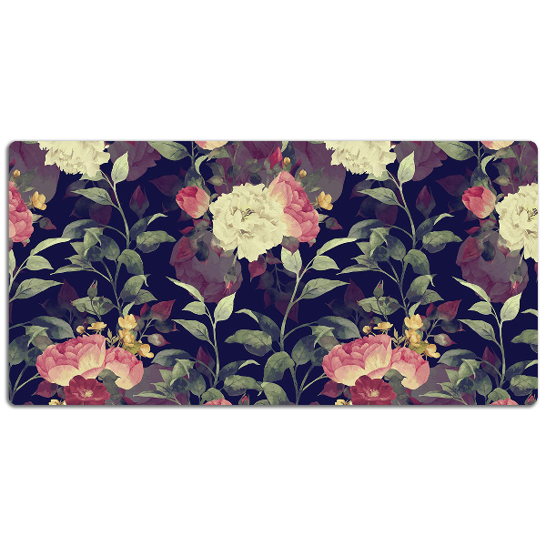 Skrivbordsunderlägg Vintage blommor