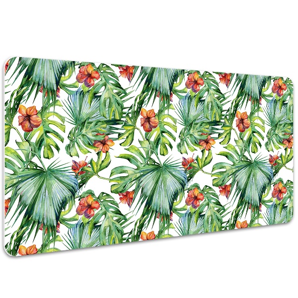 Skrivbordsunderlägg Hawaiian Leaves