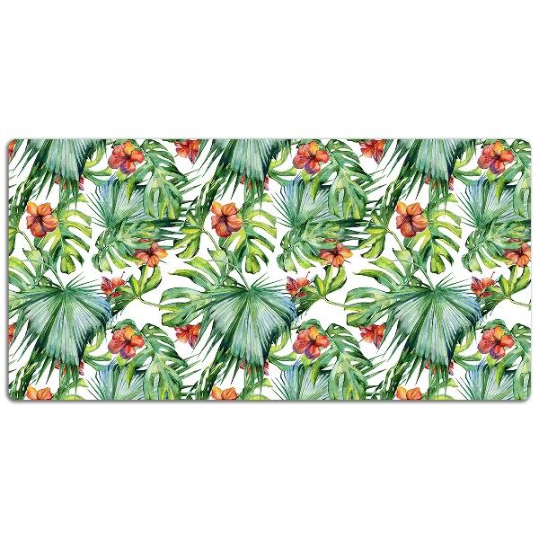 Skrivbordsunderlägg Hawaiian Leaves