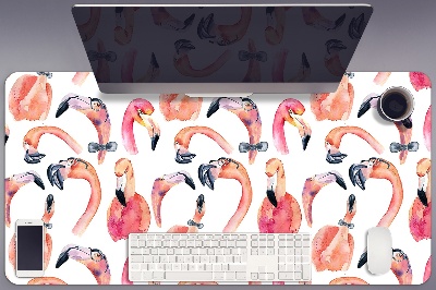 Skrivbordsunderlägg Crazy Flamingos