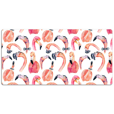 Skrivbordsunderlägg Crazy Flamingos