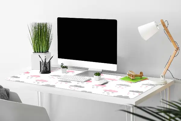 Skrivbordsunderlägg Minimalistiska moln