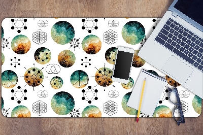 Skrivbordsunderlägg Galaktiskt mönster