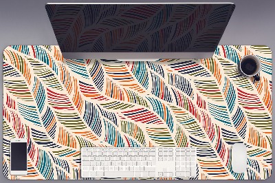 Skrivbordsunderlägg Färgglada vågor