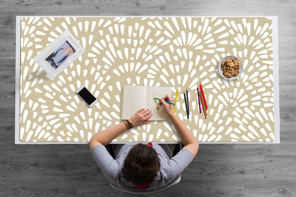 Skrivbordsunderlägg Beige tårar boho