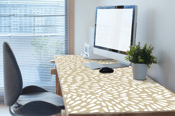 Skrivbordsunderlägg Beige tårar boho