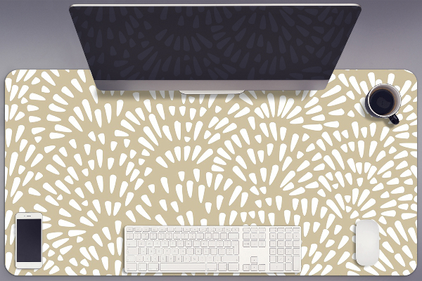 Skrivbordsunderlägg Beige tårar boho
