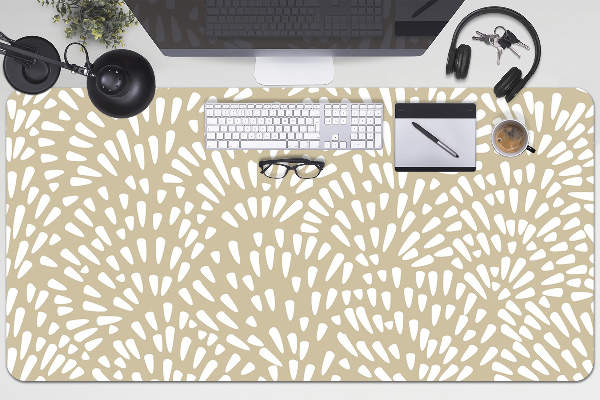 Skrivbordsunderlägg Beige tårar boho