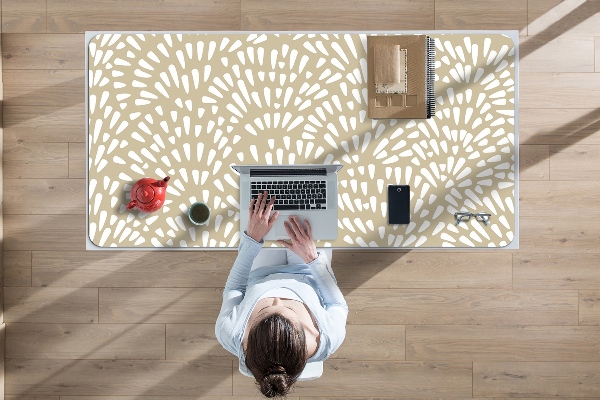 Skrivbordsunderlägg Beige tårar boho