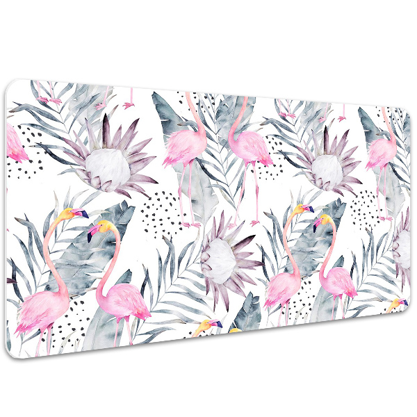 Skrivbordsunderlägg stort Flamingos