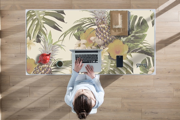 Skrivbordsunderlägg stort Ananas
