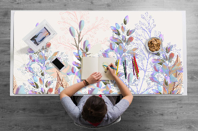Skrivbordsunderlägg stort Pastellblad