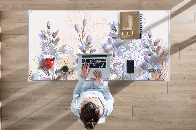 Skrivbordsunderlägg stort Pastellblad