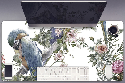 Skrivbordsunderlägg stort Papegoja