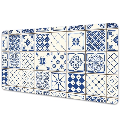 Skrivbordsunderlägg stort Azulejos brickor
