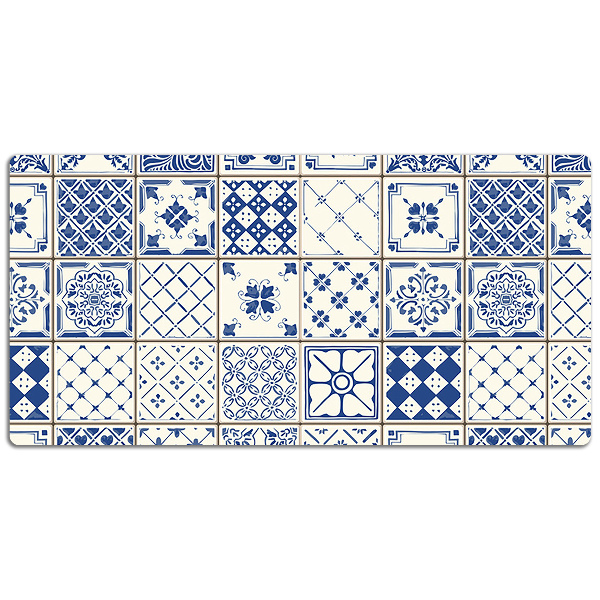 Skrivbordsunderlägg stort Azulejos brickor