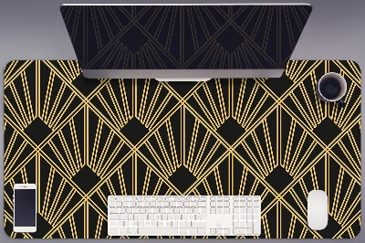 Skrivbordsunderlägg stort Art Deco -stil