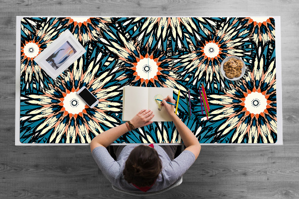 Skrivbordsunderlägg stort Vackra mandala