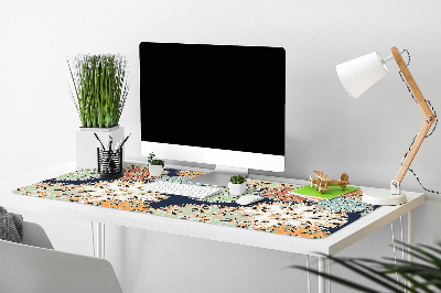 Skrivbordsunderlägg stort Färgglada mandalor
