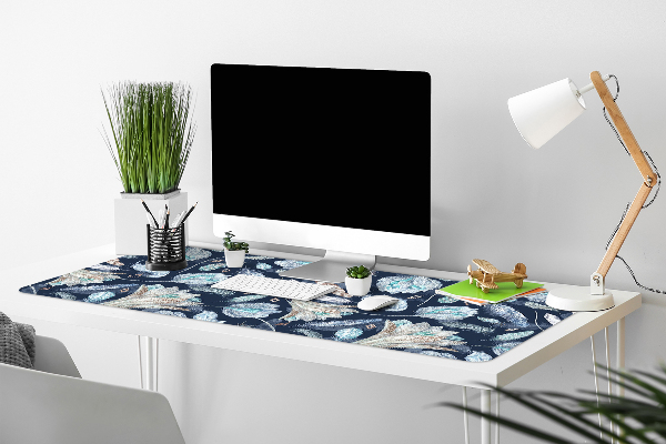 Matta skrivbord Boho -mönster