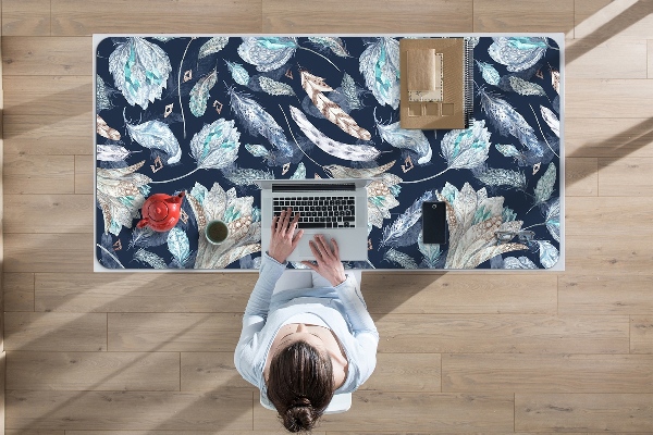 Matta skrivbord Boho -mönster