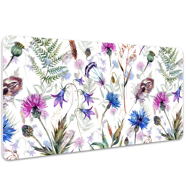 Matta skrivbord Fältblommor