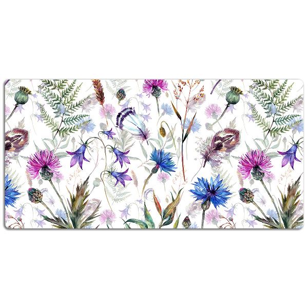 Matta skrivbord Fältblommor
