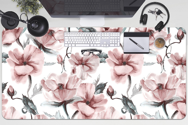Matta skrivbord Blommig bild