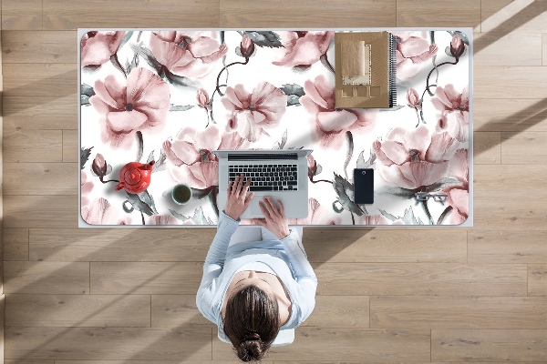 Matta skrivbord Blommig bild
