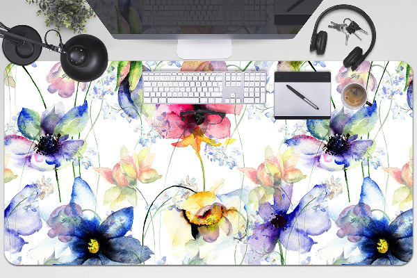 Matta skrivbord Fältblommor