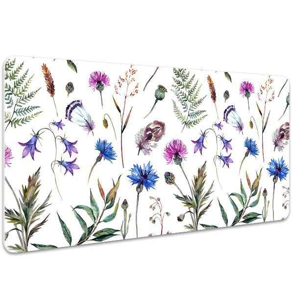 Matta skrivbord Blommor från ängen