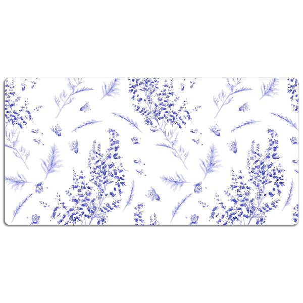 Matta skrivbord Lavendel akvarell