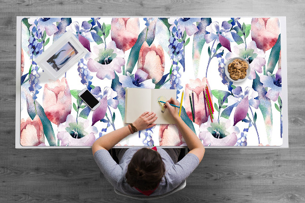 Matta skrivbord Fjäderbukett