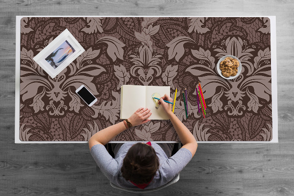 Matta skrivbord Damask