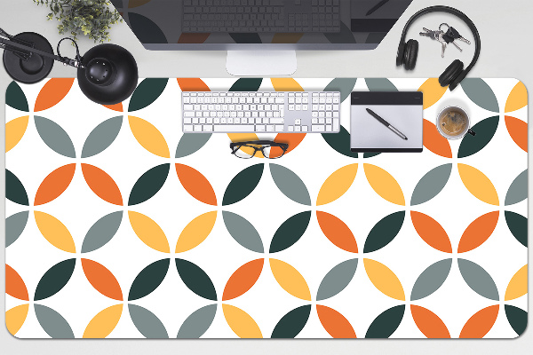 Matta skrivbord Geometriska hjul