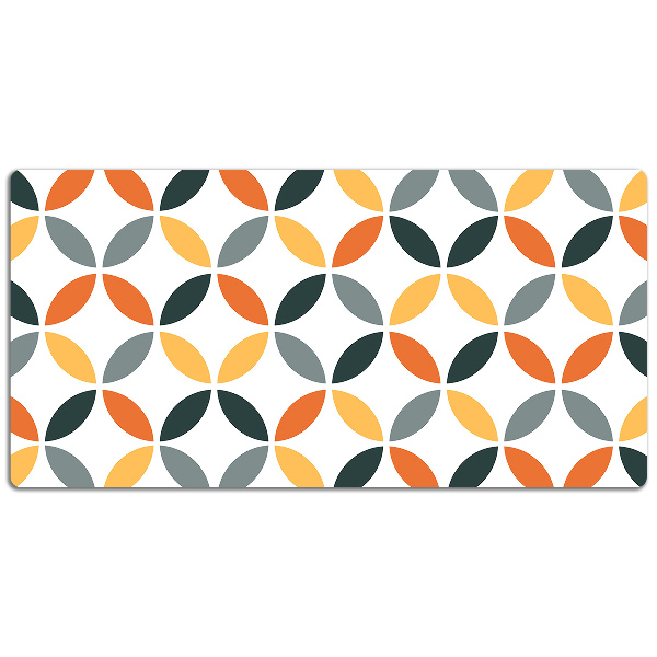 Matta skrivbord Geometriska hjul
