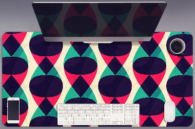 Matta skrivbord Färgglada mönster