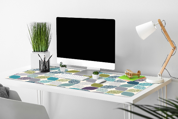 Matta skrivbord Geometriskt mönster