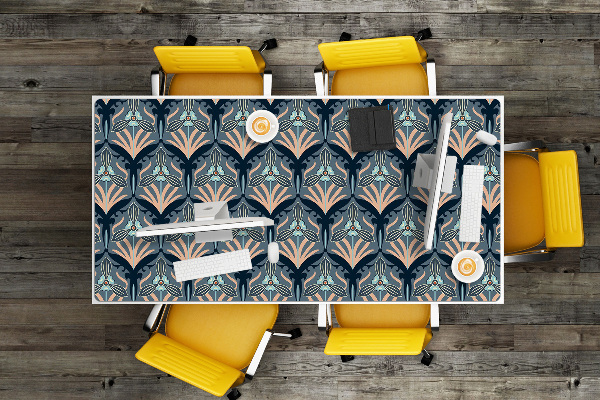 Matta skrivbord Vintage blommor