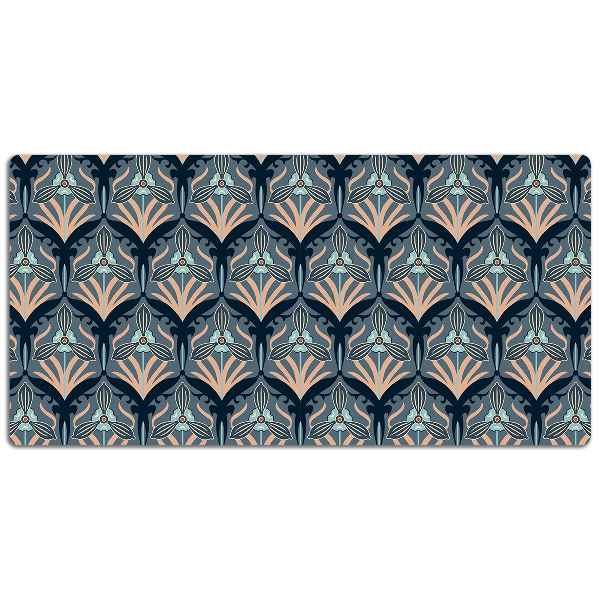 Matta skrivbord Vintage blommor