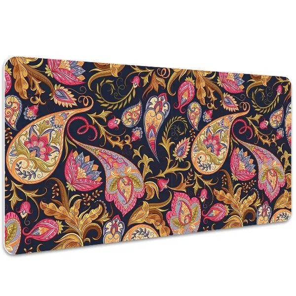 Matta skrivbord Färgglada paisley