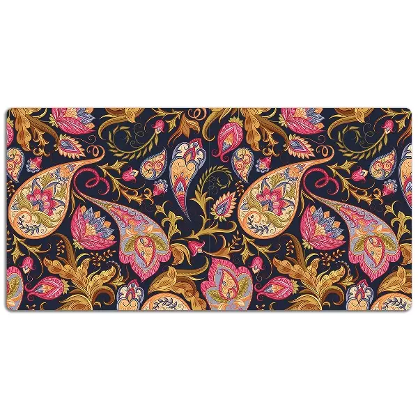 Matta skrivbord Färgglada paisley