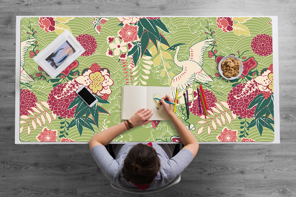 Matta skrivbord fauna och flora