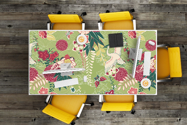 Matta skrivbord fauna och flora