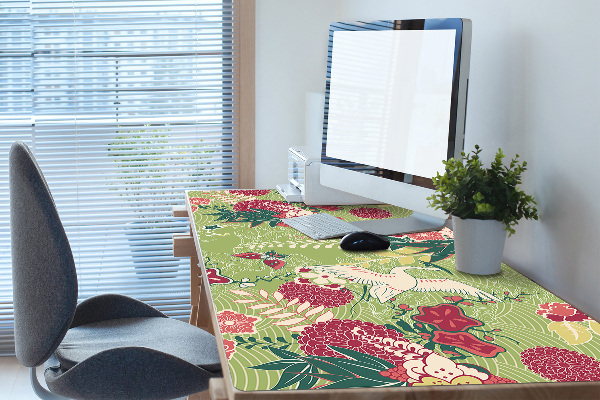 Matta skrivbord fauna och flora