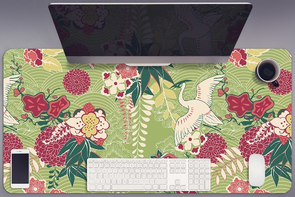 Matta skrivbord fauna och flora